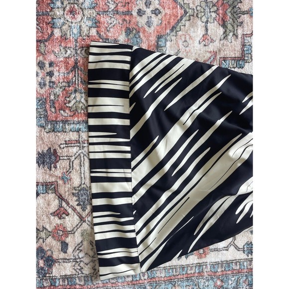 Black and white striped strapless dress NWT from The Limited 0 - Picture 3 of 5